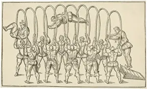 Springboard: ACROBAT JUMPS THRU HOOPS