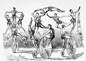 Daredevil: Acrobats - Bicycles - Circus - Entertainment