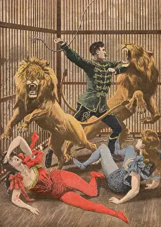 Terrified: ACROBATS FALLS/LION CAGE