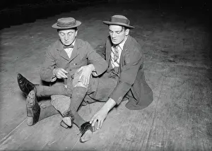 Wintergarten: The two acrobats Roth and Hay in the