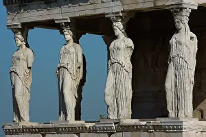 Caryatids: Acropolis of Athens, Greece