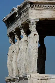 Caryatids: Acropolis of Athens, Greece