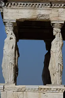 Caryatids: Acropolis of Athens, Greece