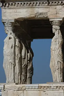 Caryatids: Acropolis of Athens, Greece