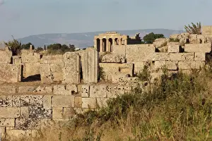 Castelvetrano: Acropolis fortifications, Selinunte, Sicily, Italy