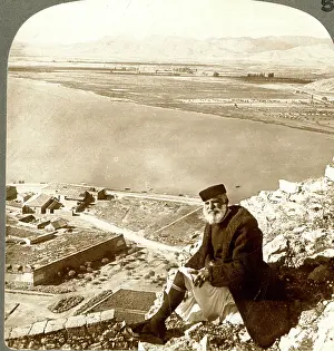 Stereo: The Acropolis Plain looking from Nauplia to Mycenae, Greece