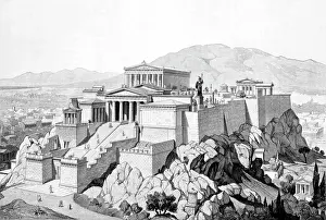 Thiersch: The Acropolis (reconstruction)