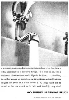 Sparking: A.C.Sphinx Sparking Plugs 1942