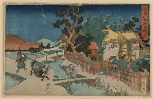 Kanadehon: Act six of the Kanadehon Chushingura