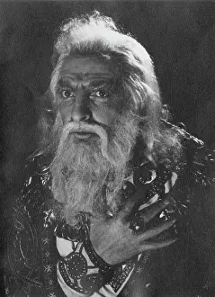 Emrys: Actor Hugh Griffith as King Lear