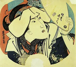 Kunisada: The Actor Iwai Kumesaburo as Oritsu