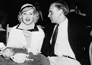 Coogan: Actor Jackie Coogan and Betty Grable
