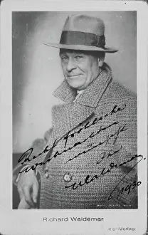 Waldemar: The actor Richard Waldemar (1869-1946)