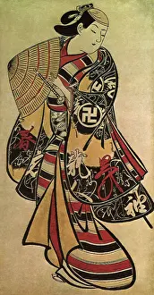 1707: The Actor Takii Hannosuke as a Young Samurai