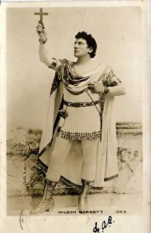 Barrett: Actor Wilson Barrett