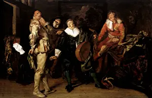 1635: Actors Changing Room