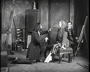 Harding: Actors Lynn Harding and Tom Walls Performing