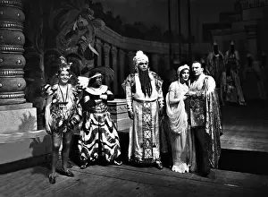 Delia: Actors in the performance of the Magic Flute in Berlin, 19