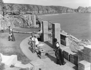 Minack: Actors performing, Minack Theatre, Penzance, Cornwall