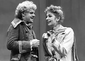 Burgtheater: Actors Robert Meyer and Erika Pluhar 1993