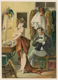 Backstage: ACTRESS AND AN ADMIRER