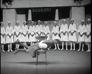Herself: Actress Beatrice Lillie on Roller Skates Using