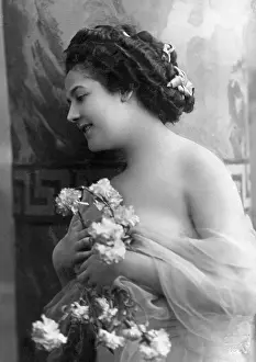 Erotic: Actress Else Berna, 1908
