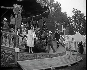 Roundabout: The Actress Gabrielle Brune Standing Next to