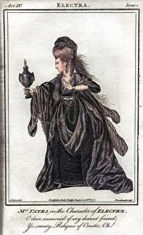 Sophocles: Actress Mary Ann Yates as Electra