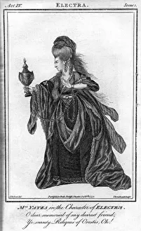 Yates: Actress Mary Ann Yates as Electra