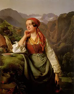 Eybl: Actress Mathilde Wildauer as Nandl