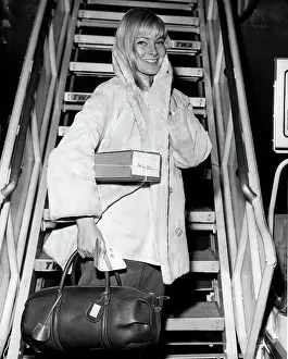 Jetting: Actress May Britt 1933 -