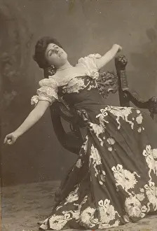 Mela: Actress Mela Mars. Vienna. About 1908