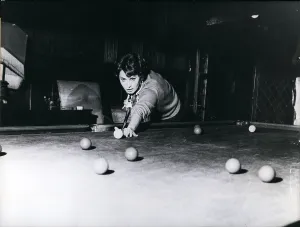 Billiard: Actress Sophia Loren