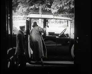 Thorndike: The Actress Sybil Thorndike Climbing Into a