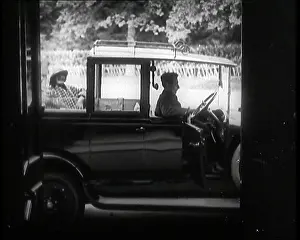 Thorndike: The Actress Sybil Thorndike Climbing Into a