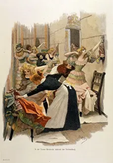 Backstage: ACTRESSES DRESSINGROOM