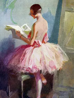 Nicoll: Between the Acts, ballet dancer reading