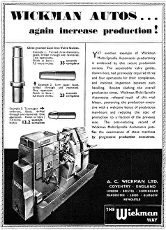 Wickman: A.C.Wickman Machine Tools - Wimet Machine Tools