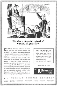 Wickman: A.C.Wickman Machine Tools - Wimet Machine Tools