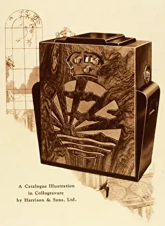 Radios: Advert for a 1930s radio set