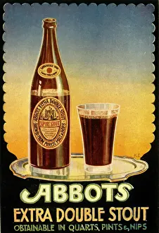 Retrograph: Advertisement for Abbots Extra Double Stout