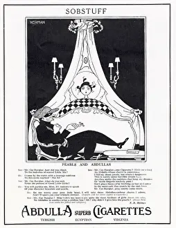 Disturbing: Advert for Abdulla Cigarette 1926