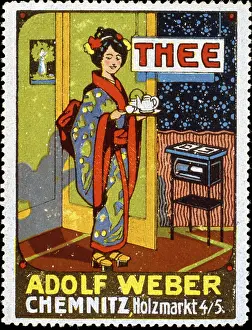 Importer: Advertisement for Adolf Weber tea
