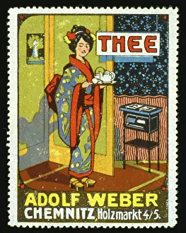 Importer: Advertisement for Adolf Weber tea