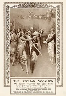 Vocalion: Advert for Aeolian Vocalion 1920