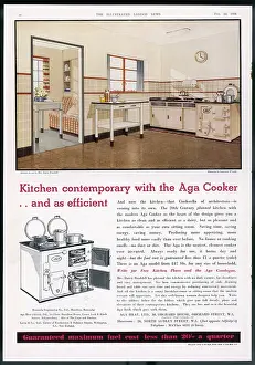 Cookers: ADVERT/AGA COOKER 1936