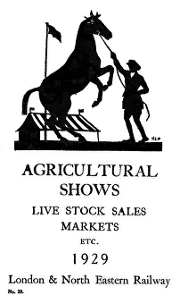 Lner: Advertisement for Agricultural Shows via LNER