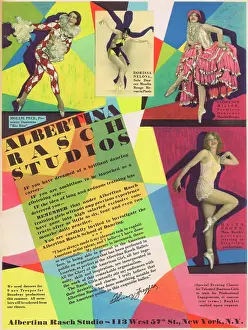 Albertina: Advert for Albertina Rasch dance studios (1928)