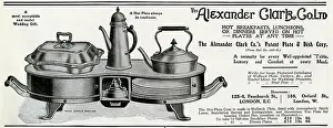 Hotplate: Advert for The Alexander Clark, hot plate 1912